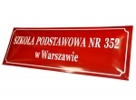 Tablica urzędowa, wypukła